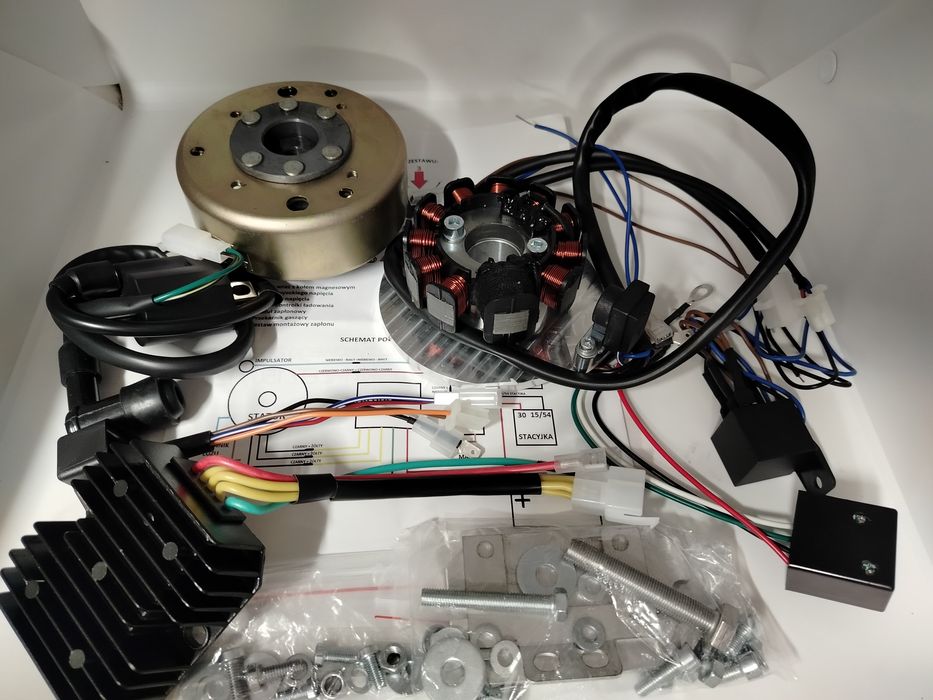 Zapłon MZ 150, CDI ELEKTRONICZNY MZ ETZ 125 / 150, 12V, bezstykowy, no