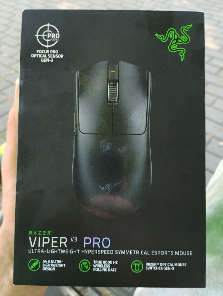 Myszka Viper V3 pro jak nowa