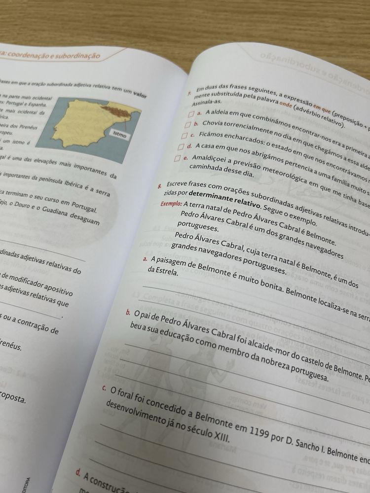 O mundo em Palavras Português 7Ano caderno atividades