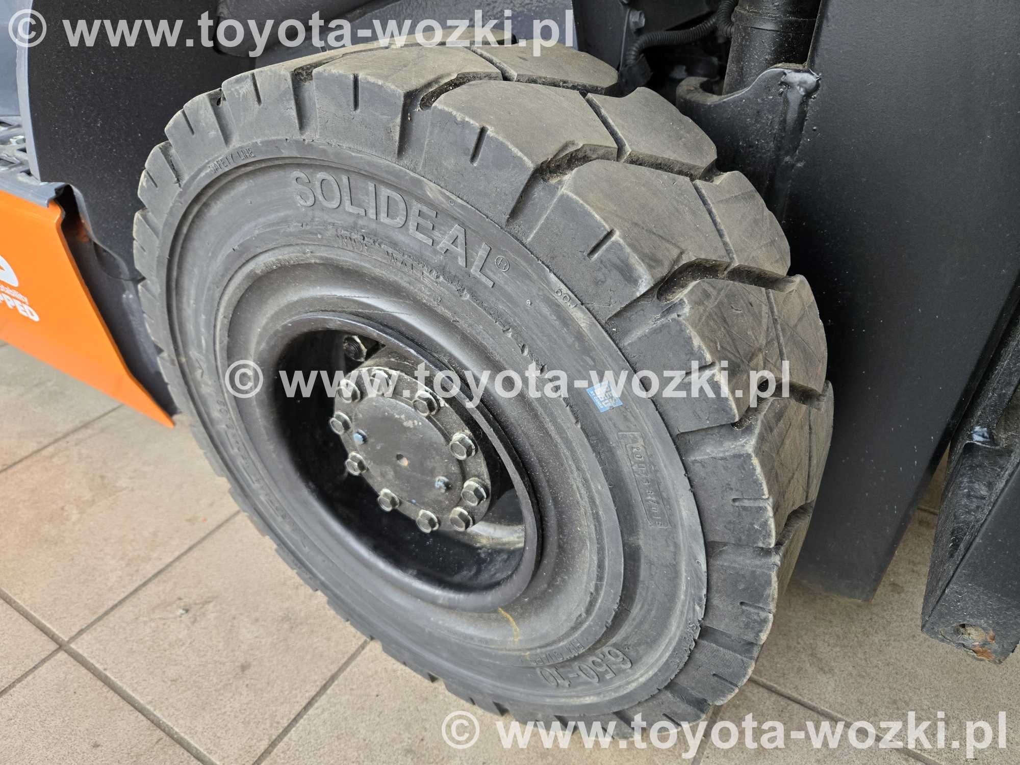 Wózek widłowy TOYOTA 8FGF15 jak nowy, TOYOTA 8FG15 widlak Linde