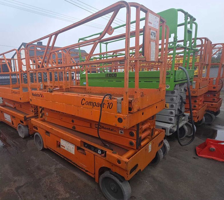 Podnośnik nożycowy Haulotte Compact10 elektryczny 10m JLG Genie 2646