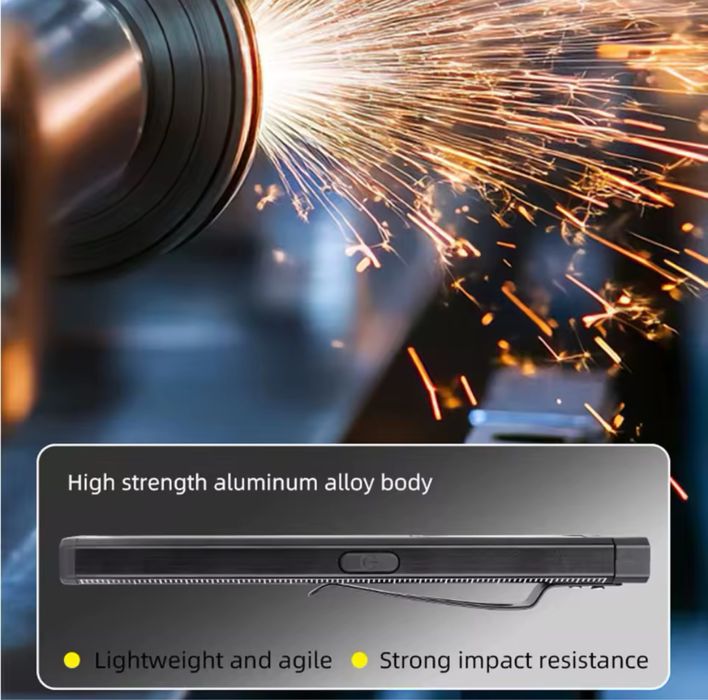 Надтонкий багато-функціональний LED фонарик.Магнітний-Компактний-TypeC