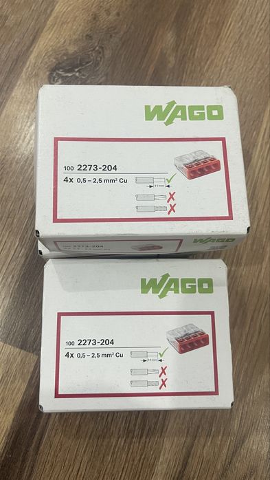 Wago szybkozłączka 204