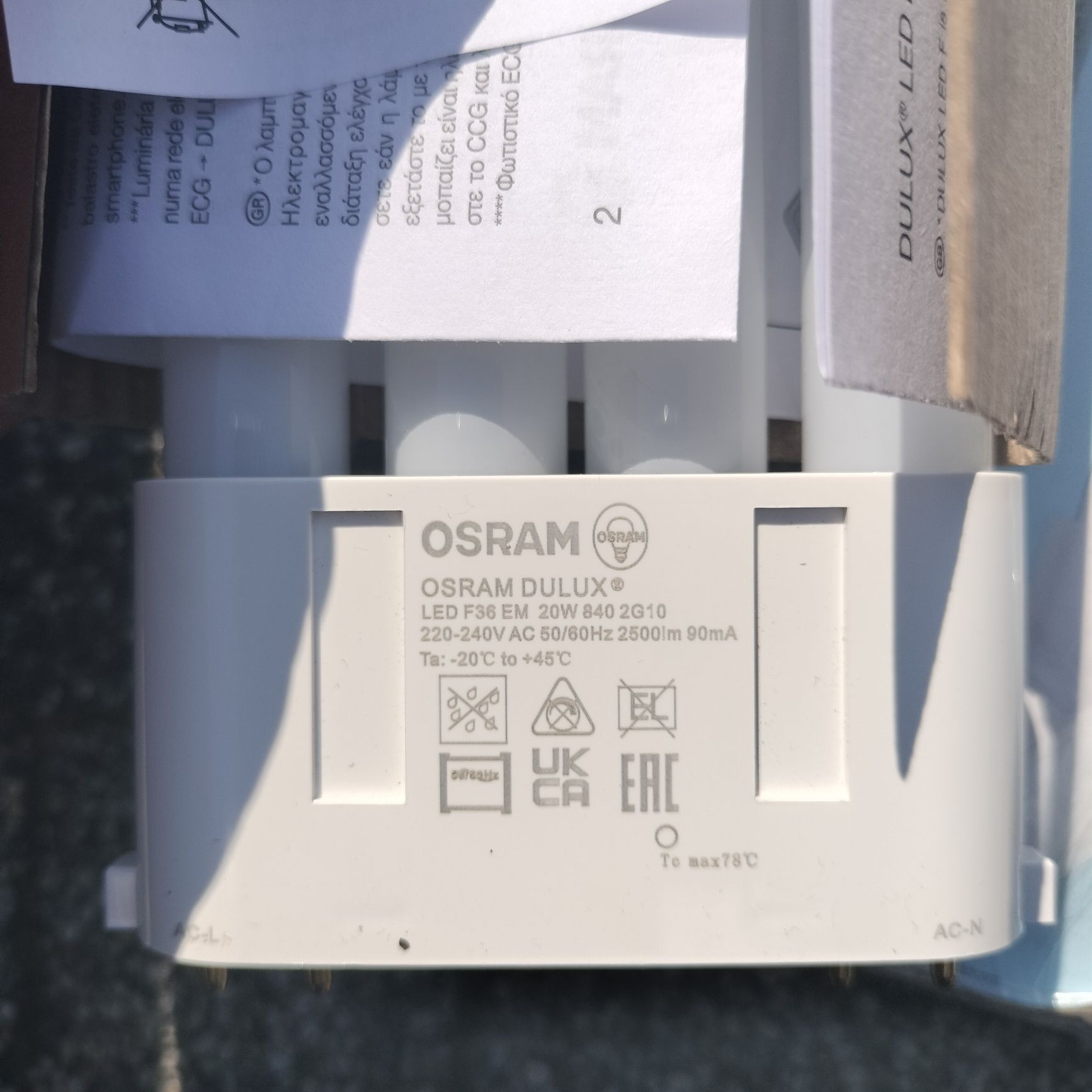 Świetlówka Osram kompaktowa 2G10 36 W 4000 K biała ciepła
