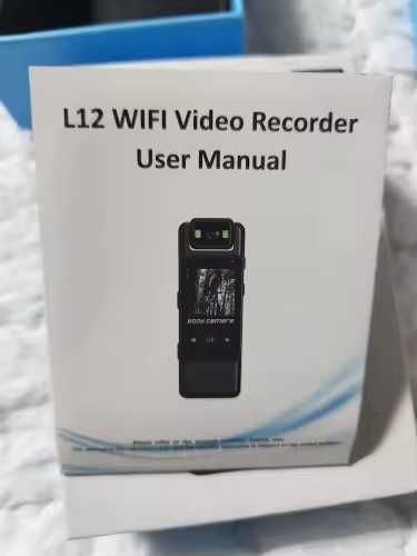 Портативна видеокамера (бодікамера) з Wi-Fi 1080P нічне бачення