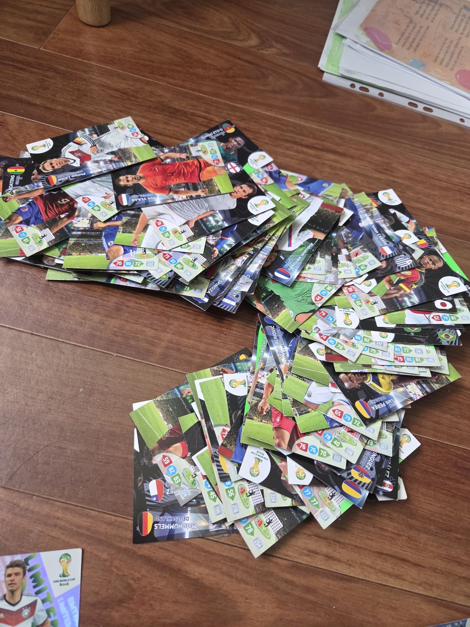 Karty Panini Fifa 2014 World Cup Brasil 235 sztuk