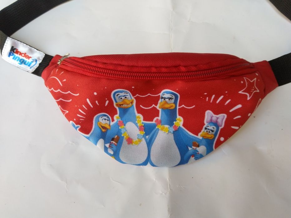 Детская сумка - бананка на пояс из водоотталкивающей ткани Kinder Ping