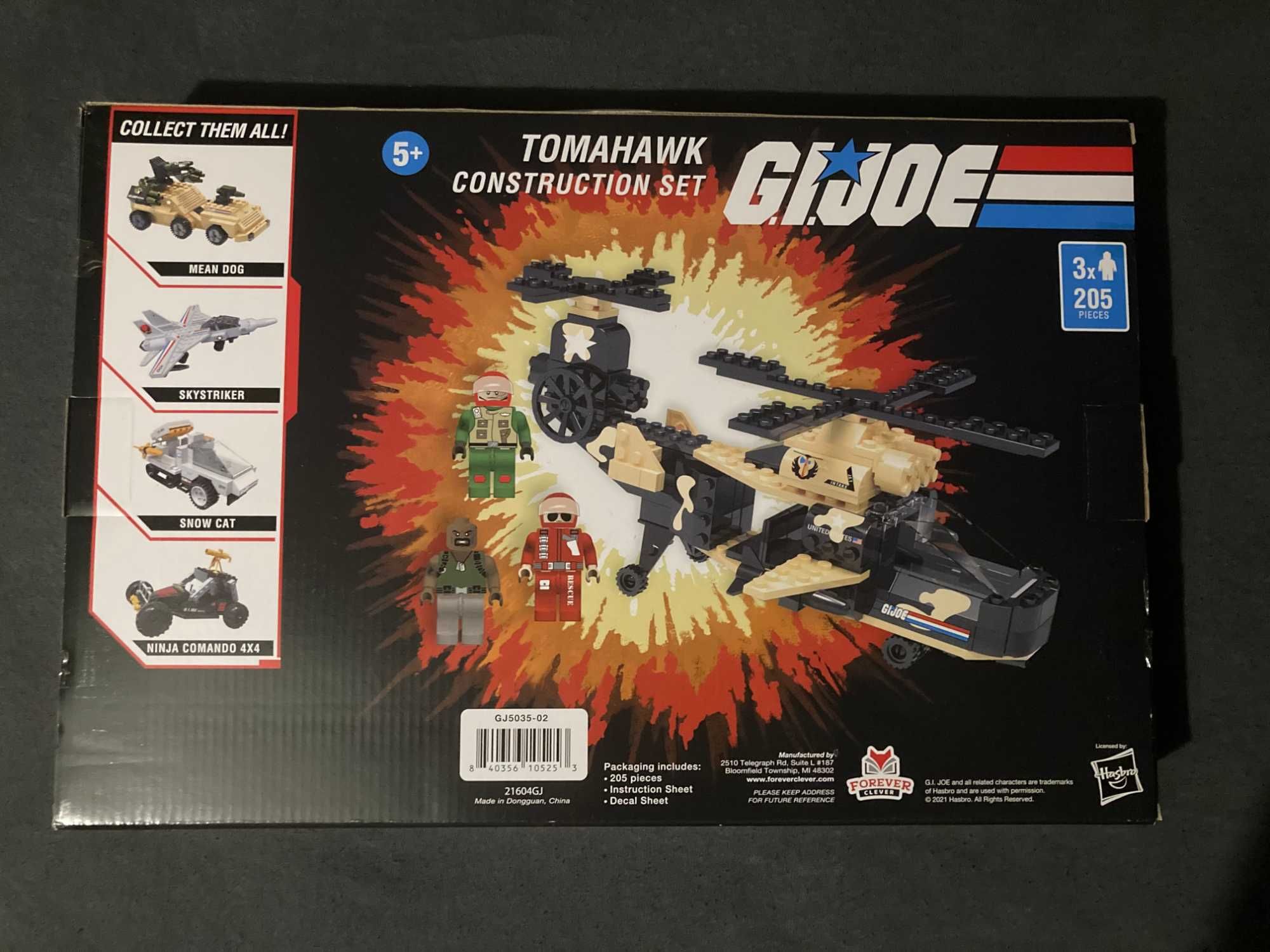 Klocki G.I. Joe Tomahawk Construction Set