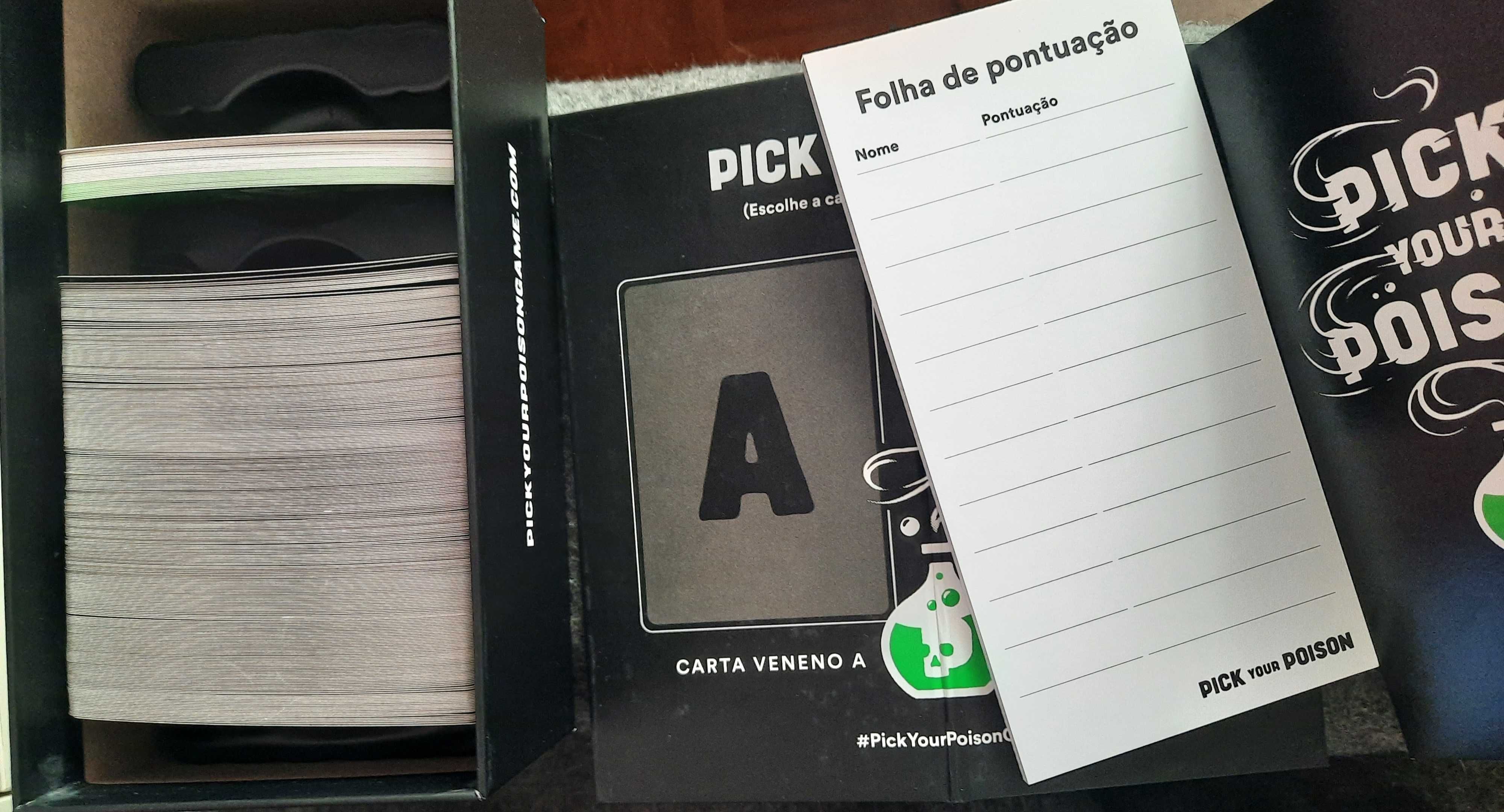 Pick your poison- versão adultos