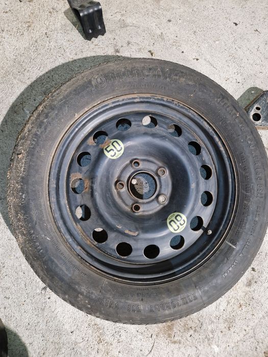 Koło zapasowe Bmw X3 e83 17 cali dojazdowe 135/90r17 kosz mocowanie