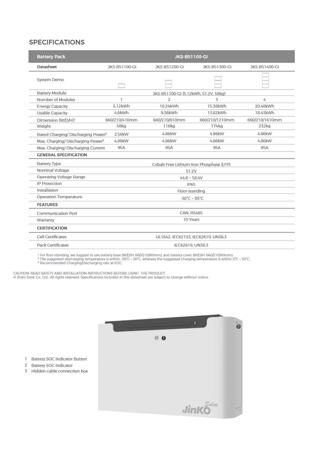 Kit Autoconsumo 10819Whd  lítio da Jinko Inversor GoodWe