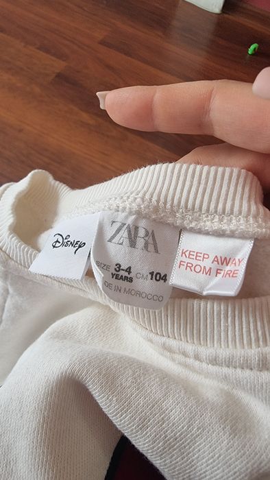 туника-платье zara с микки