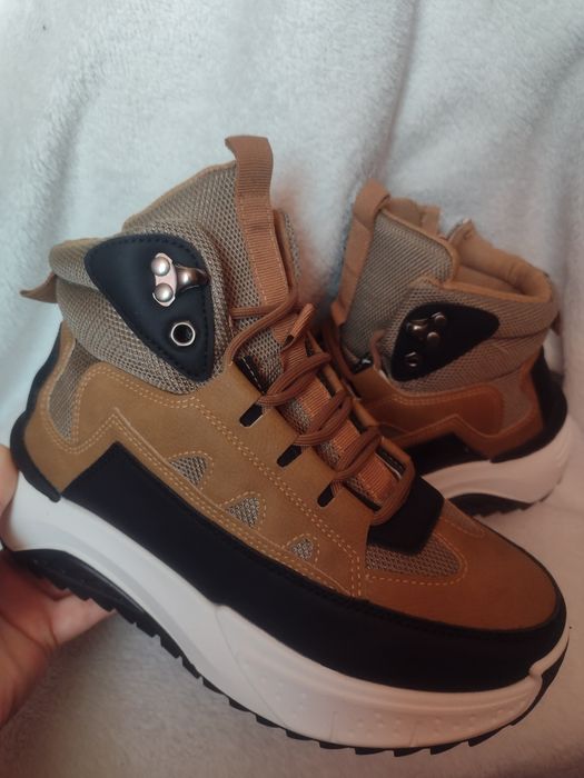 38,5р./24,5см. Зимові кросівки- термо черевики на хутрі для хлопчика