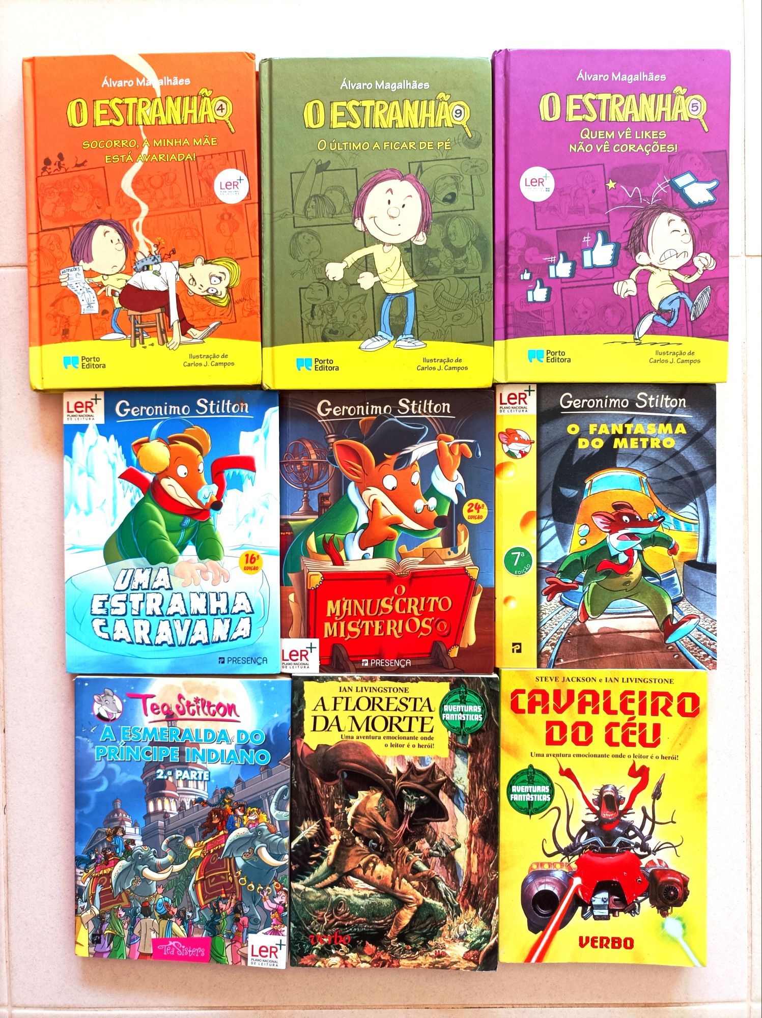 Livros Juvenis - Geronimo Stilton