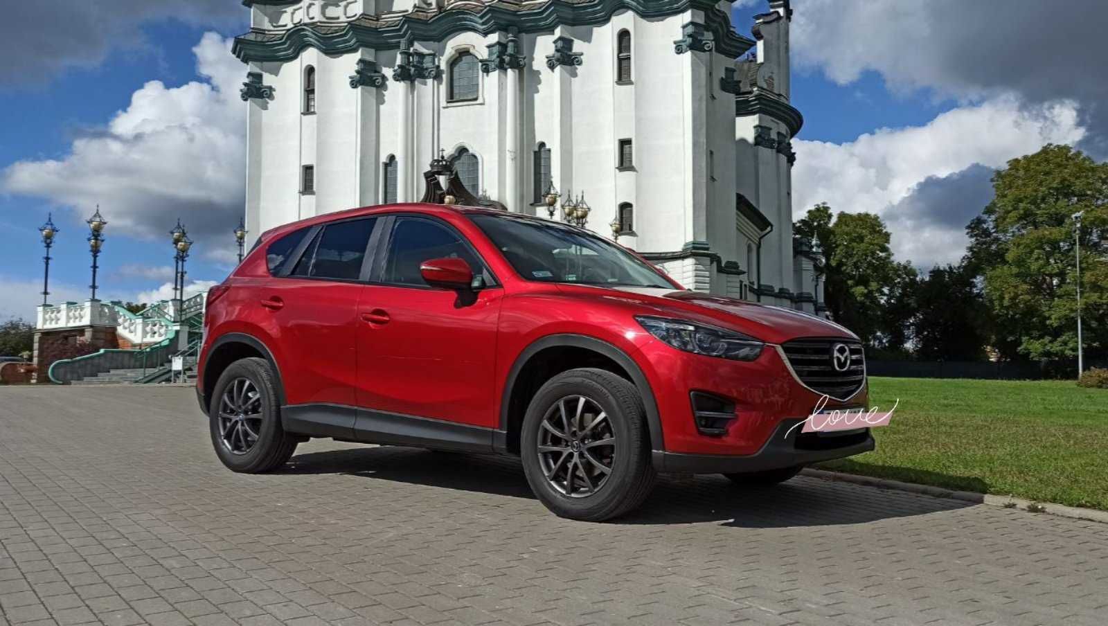 Auto do ślubu Mazda Cx5 samochód do ślubu wynajem