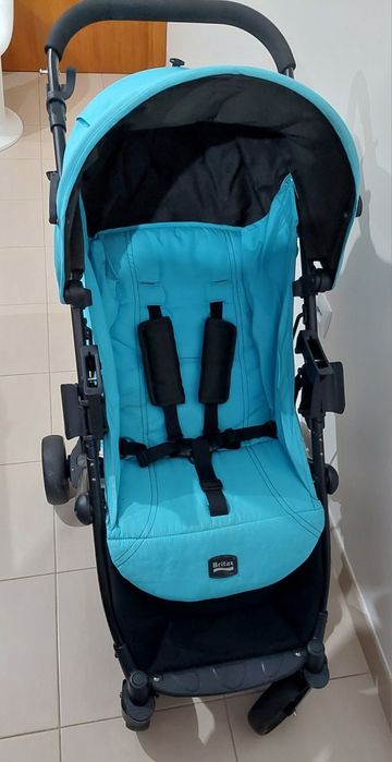Carrinho de bebé, ovo, base isofix Römer Britax azul