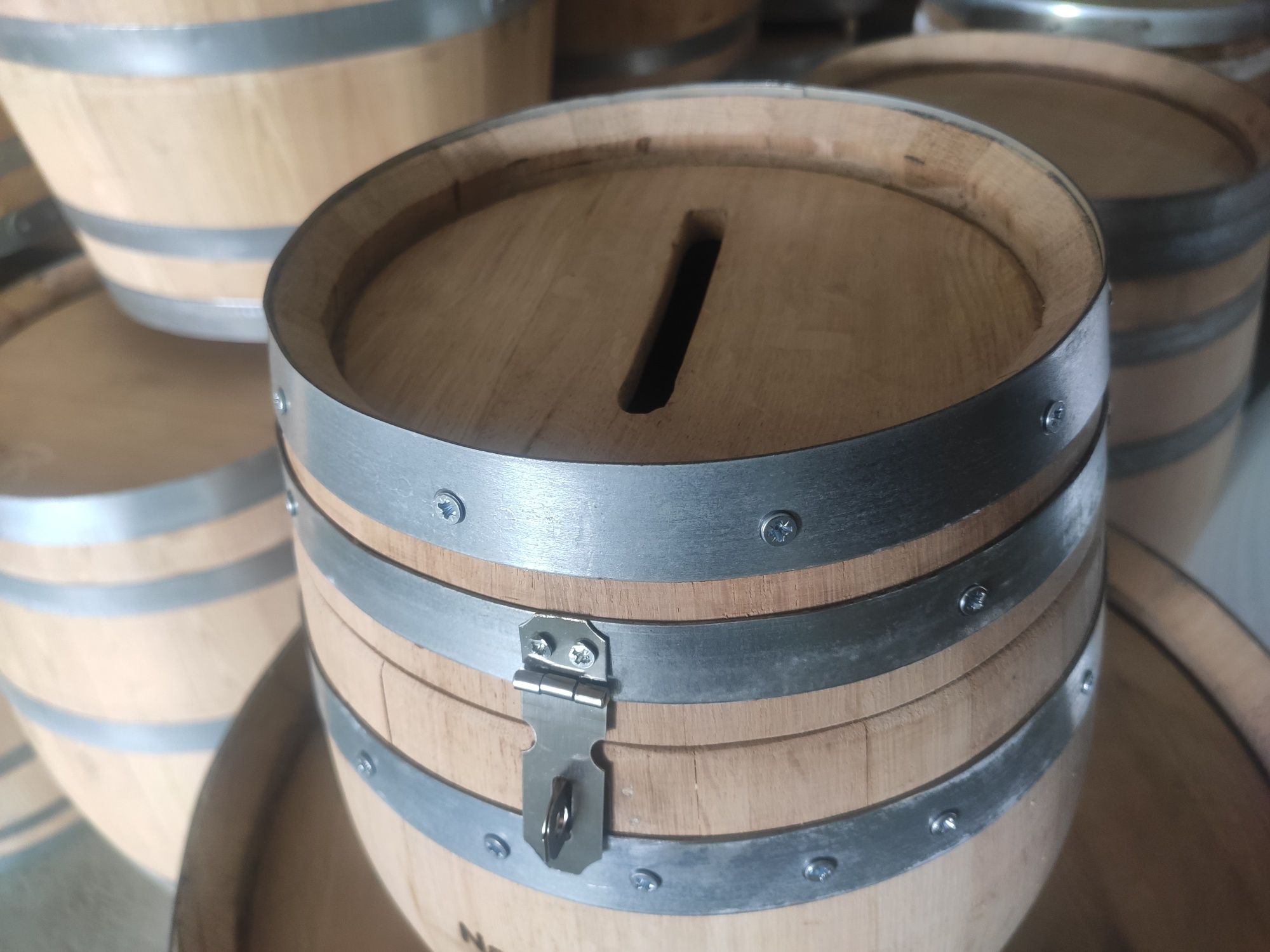 Barril mealheiro / Barril para envelopes