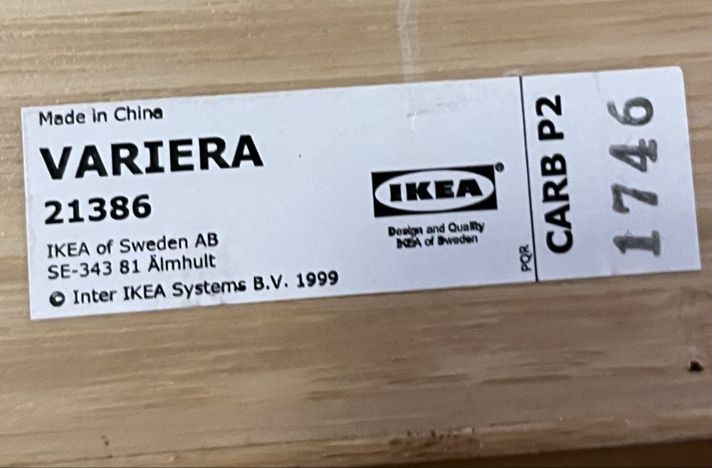 Wkład do szuflady IKEA Variera