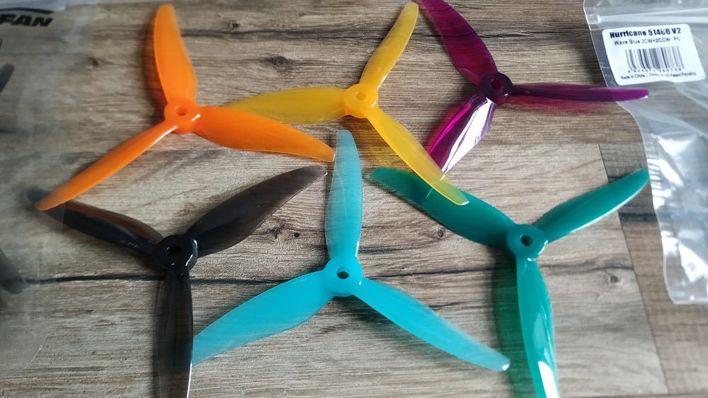 Пропелери 5дюймів Gemfan 51466 v2.