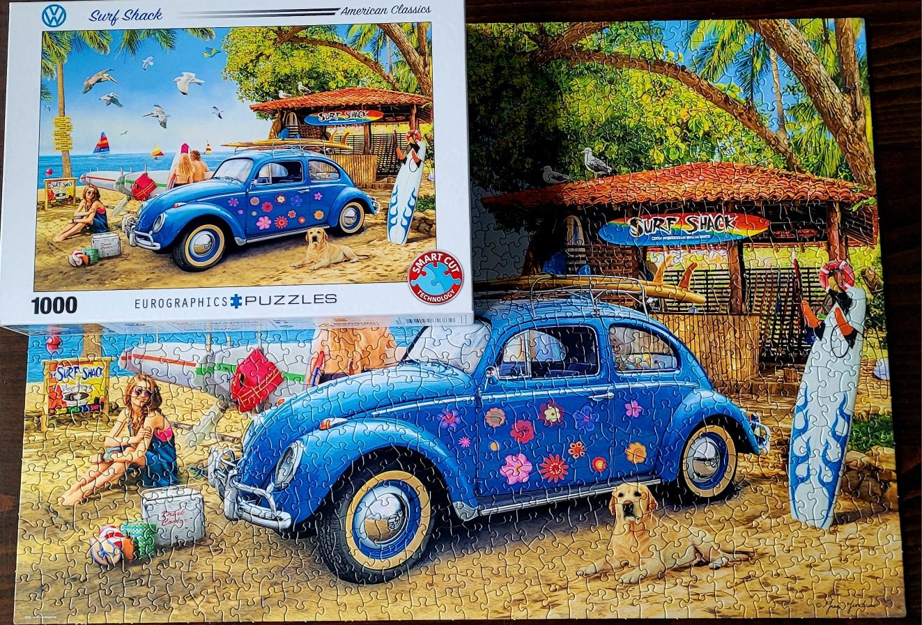 Puzzle Eurographics 1000el. Garbusek