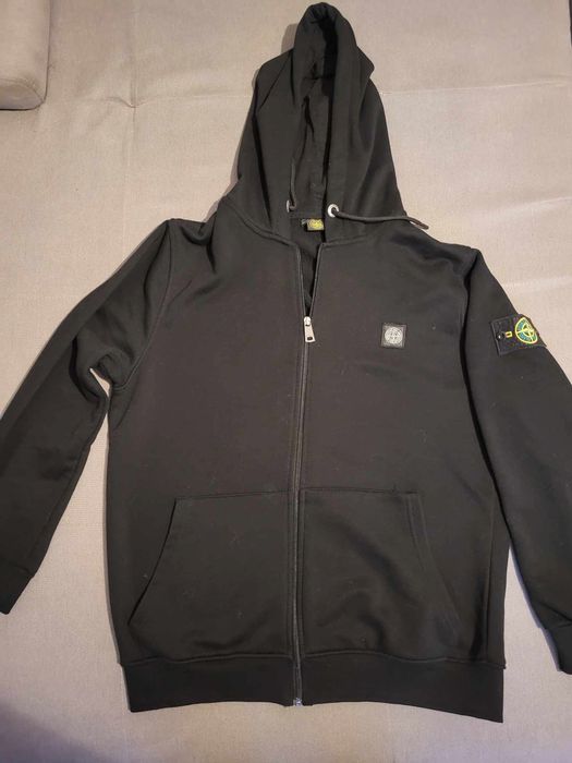 Bluza z kapturem czarna rozpinana nowa możliwość negocjacji ceny