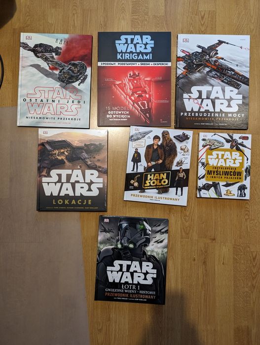 Kolekcja Książek Star Wars od DK (Gwiezdne Wojny)