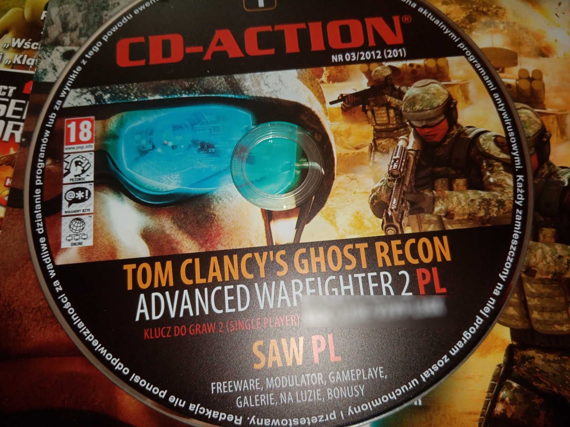 CD-ACTION 03/2012 #201 - Saw, Ghost Recon AW2, Company of Heroes CB