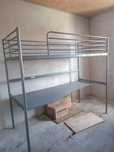 Кровать чердак IKEA со столом
