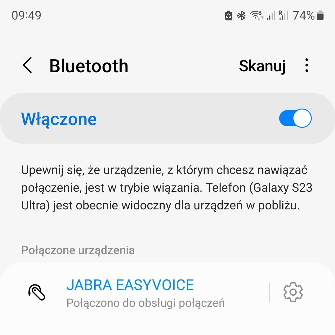 Sprzedam słuchawkę Jabra EasyVoice Bluetooth Headset