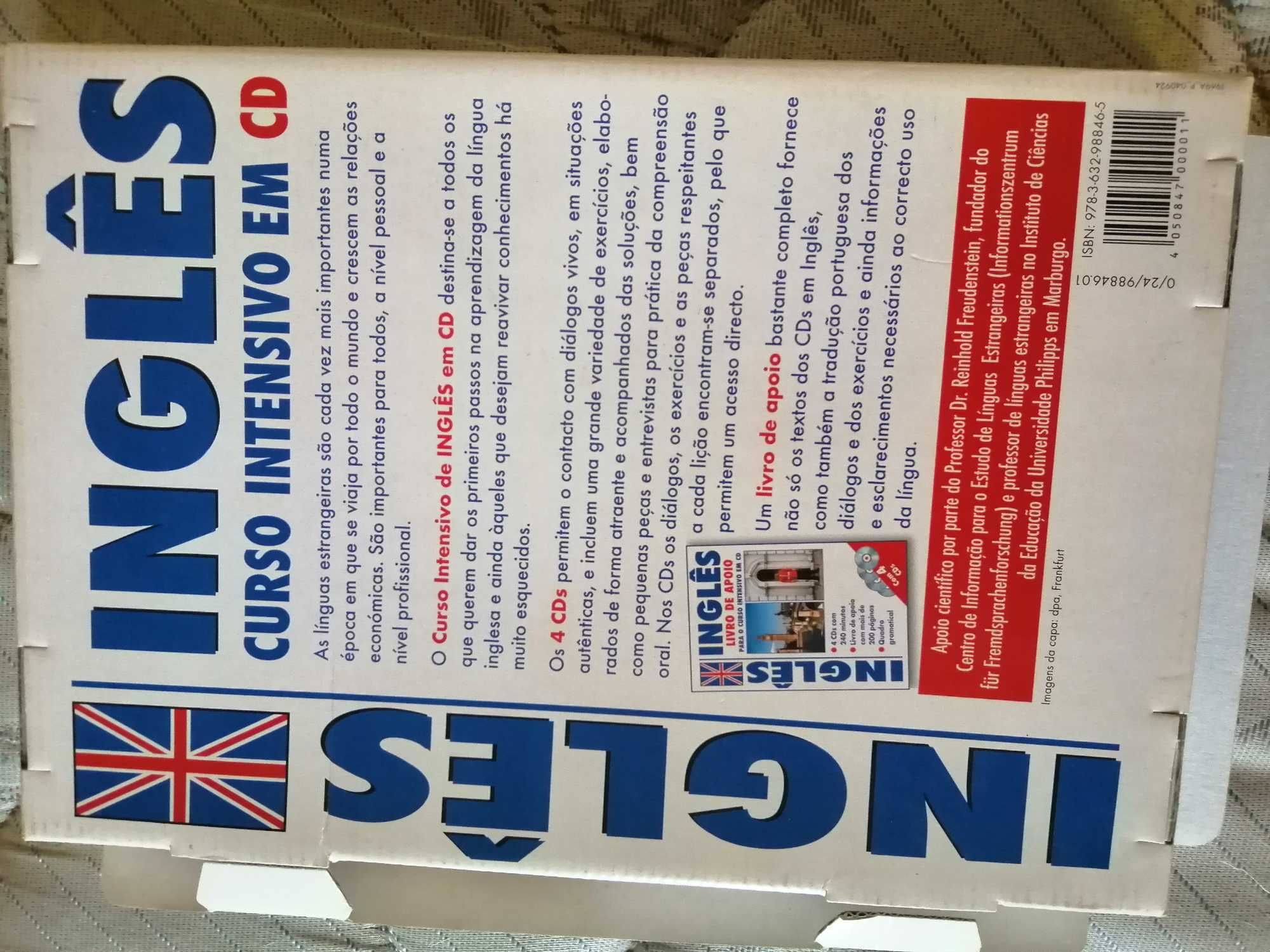 Curso de Ingles Intensivo em CD NOVO A ESTREAR