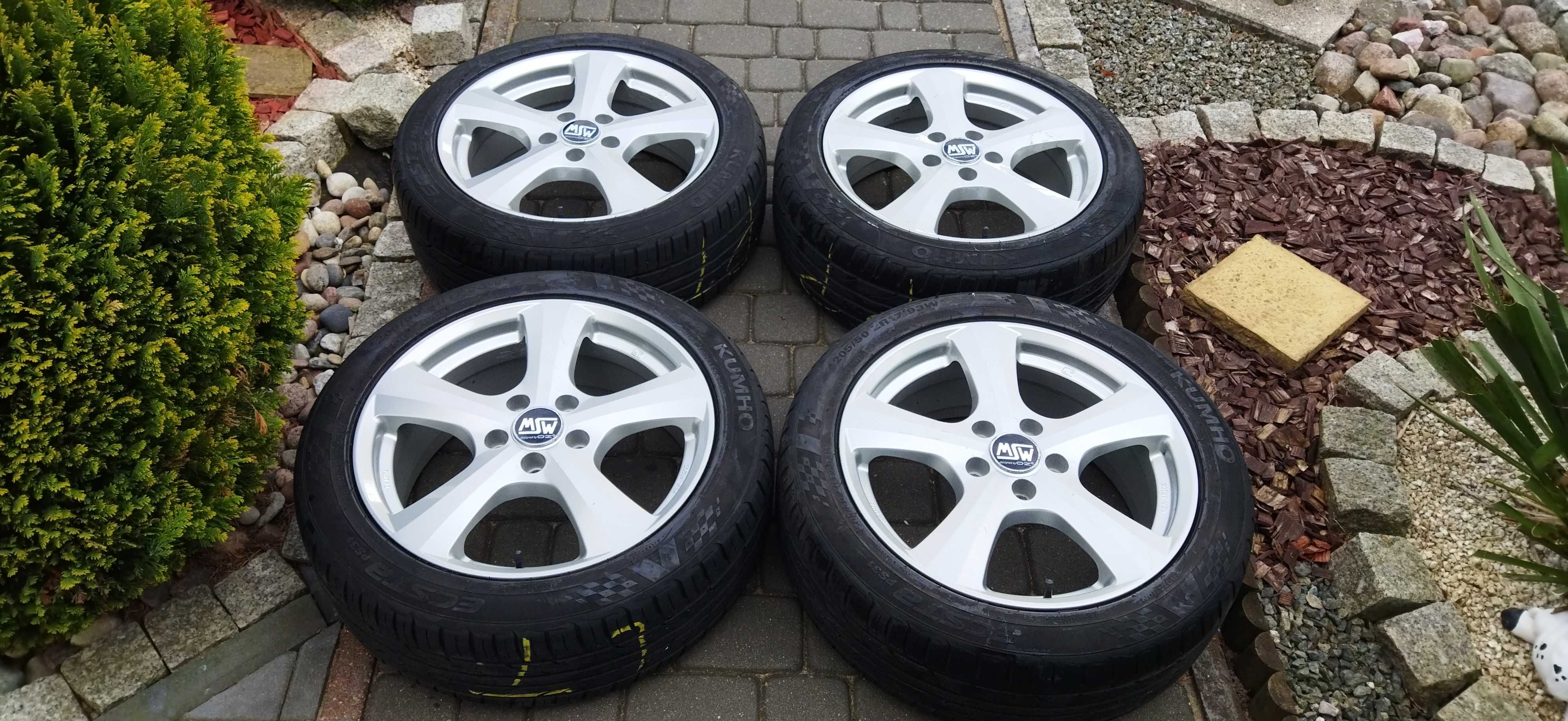 5x112 17 Cali Koła 205/50/17 Audi A3 VW Golf V Touran Caddy Passat B6