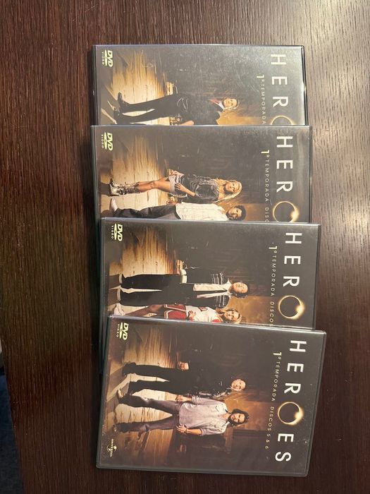 Héroes Temporada 1 e 2 DVDs