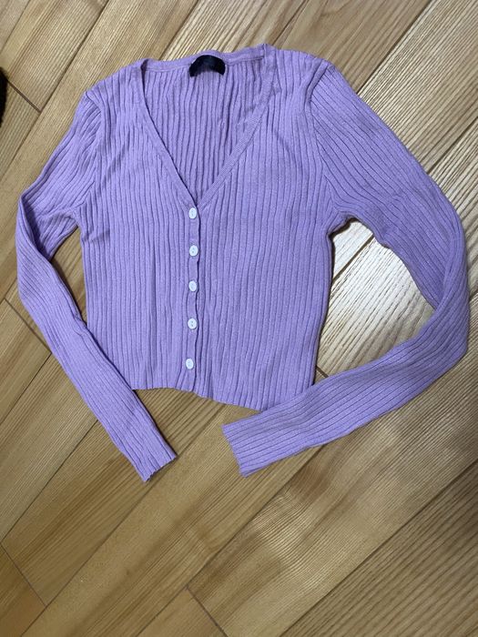 кофта лавандова стильна