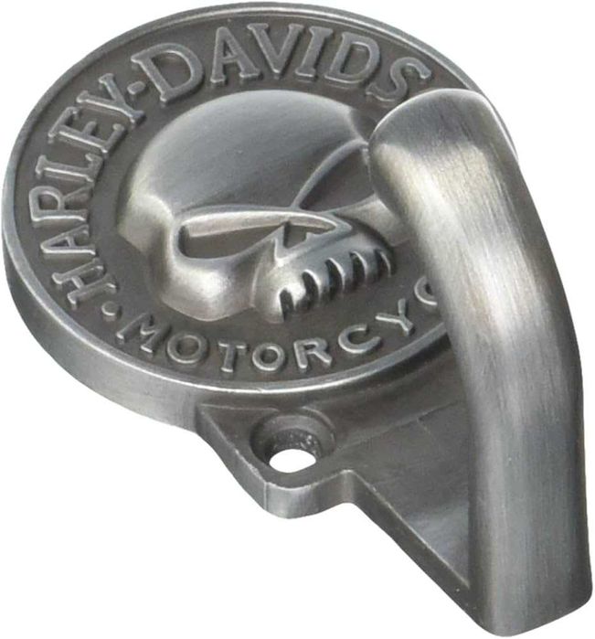 Oryginalny Hak na Ubranie Prezent Harley Davidson HD SKULL mały Oem.