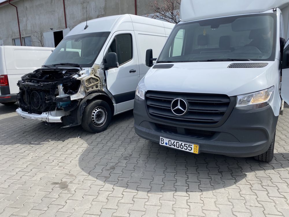 Разборка Mercedes Sprinter 907 910 Кузов Бочина Четверть Двері