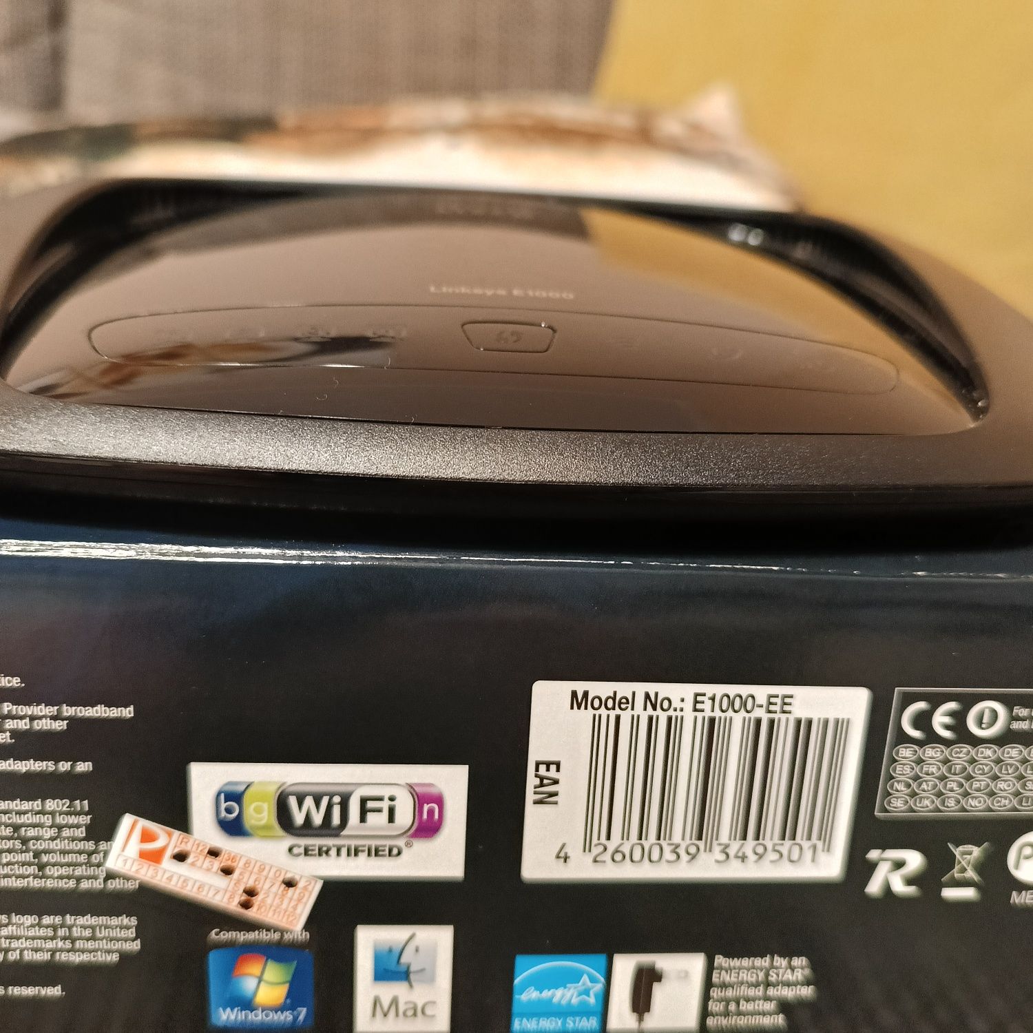 Router cisco Linksys E1000 Wi-Fi