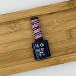 Niuqi Lakier Hybrydowy Uv/Led 5Ml Brokat Różowe Złoto 1