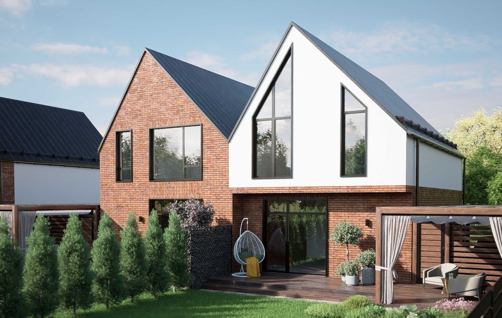 Двоповерховий дуплекс 95 кв.м від забудовника, КМ ArtHomes