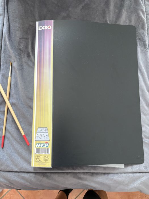 Capa profissional de material A3 e capa com Micas A3