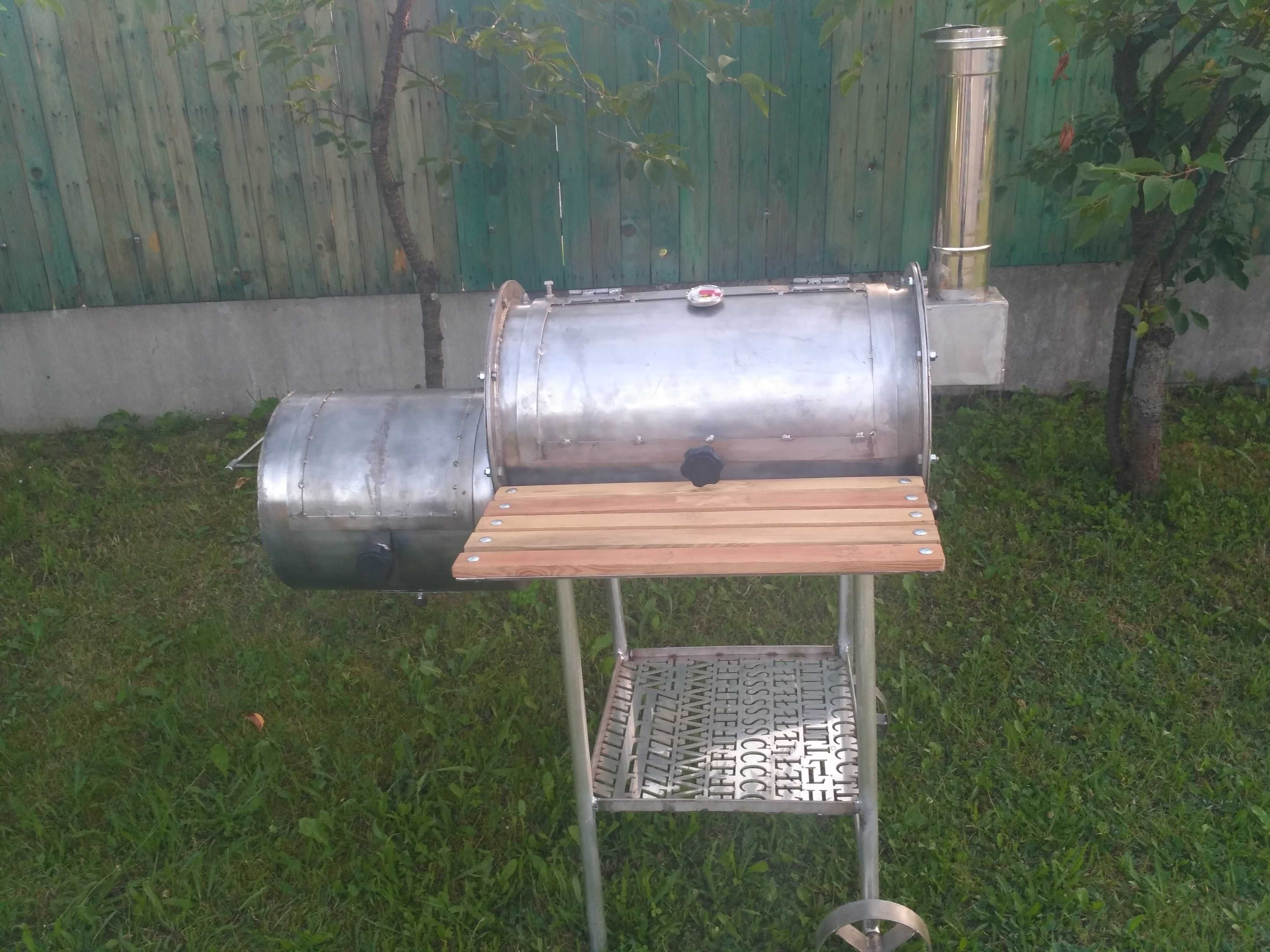 Kombajn-Grill +wędzarnia