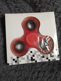 Czerwony fidget spinner