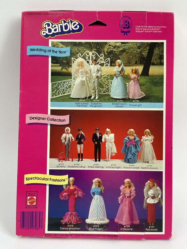 VIntage 1983 Barbie Designer Collection Bedtime Beauty Mattel