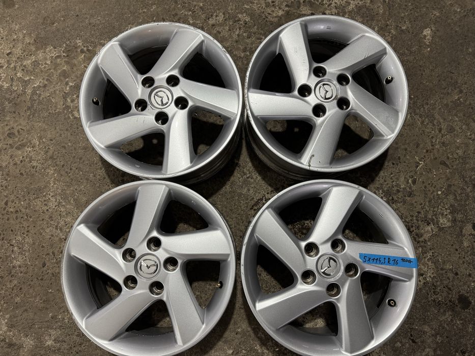 Диски 5/114.3R16 7J ЕТ55 ЦО67.1 Mazda  Hyundai Megane Kia Mitsubishi