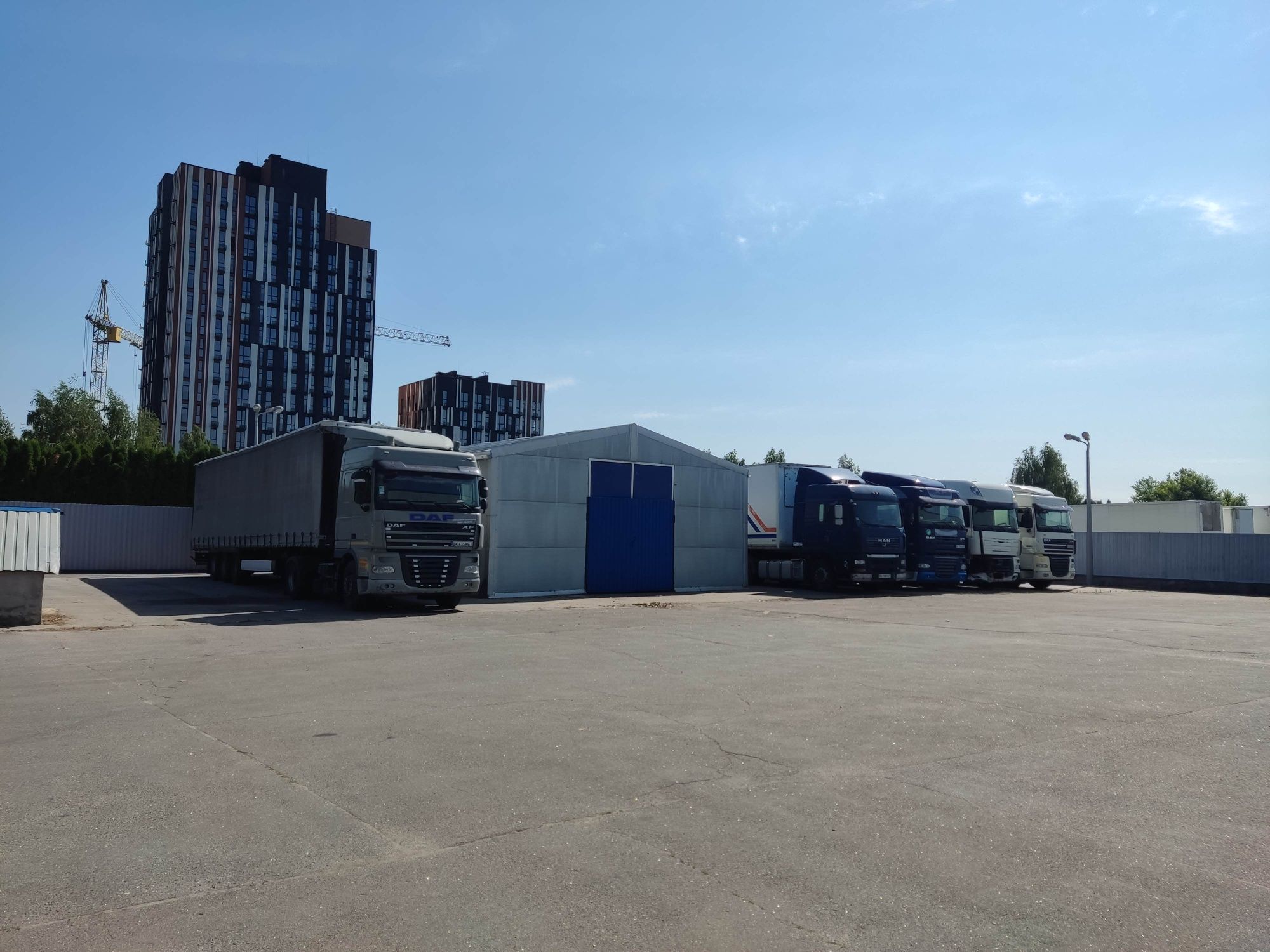 Авто-Площадка -Храниние-Складироние 560-2000м.кв. Чабаны, Машиностроит