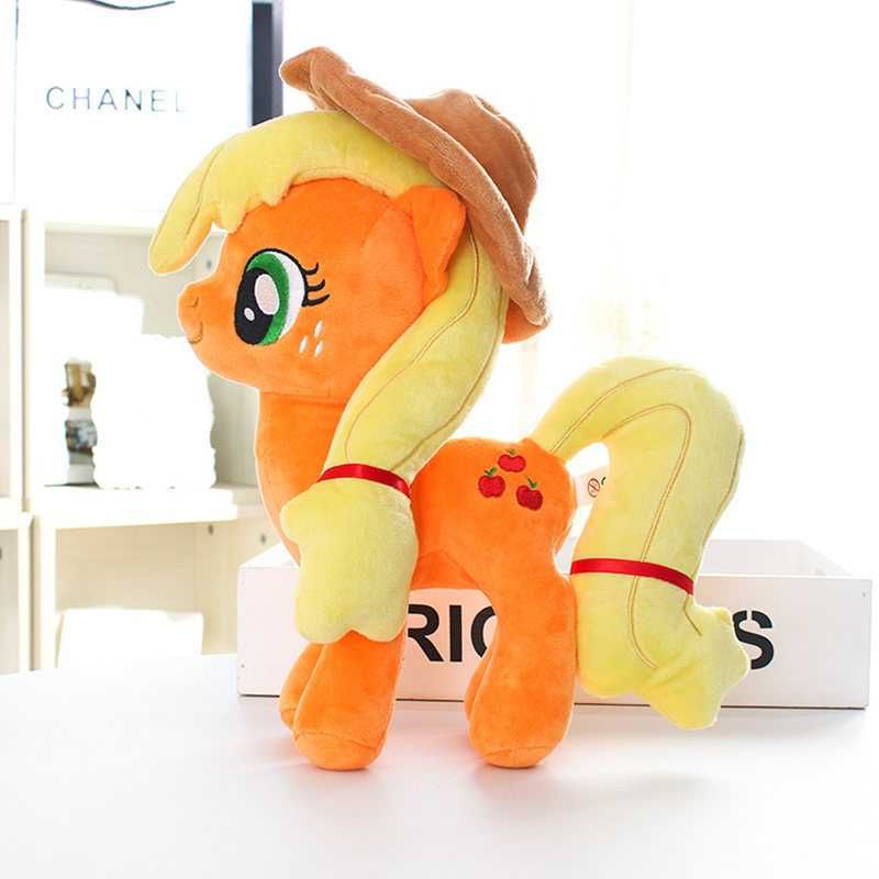 B. DUŻY kucyk MY LITTLE PONY maskotka pluszak Apple Jack 50 cm