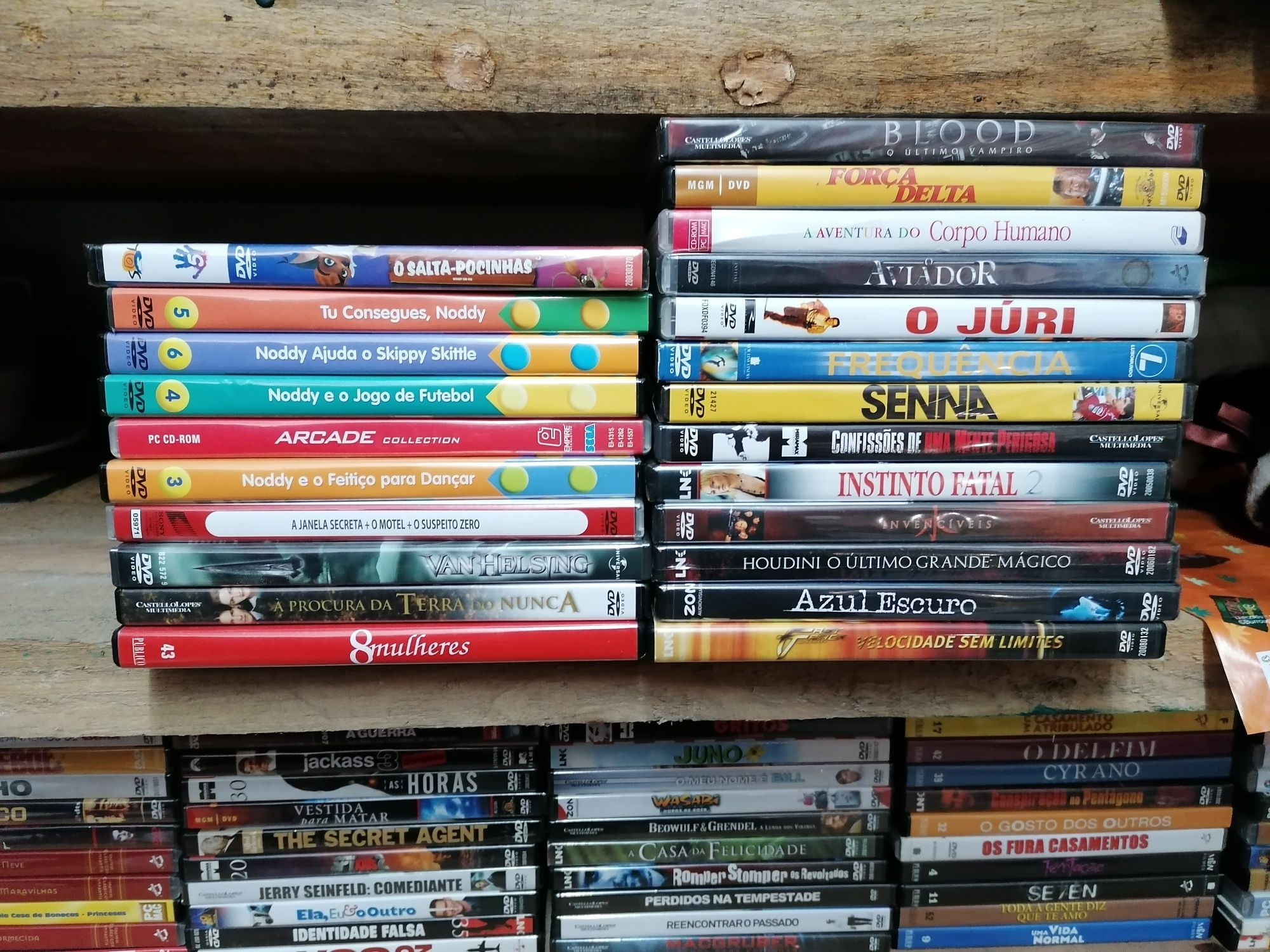 Lote de dvds urgente