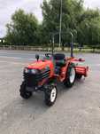 Traktorek Kubota GB170 z glebogryzarką 17KM 4x4