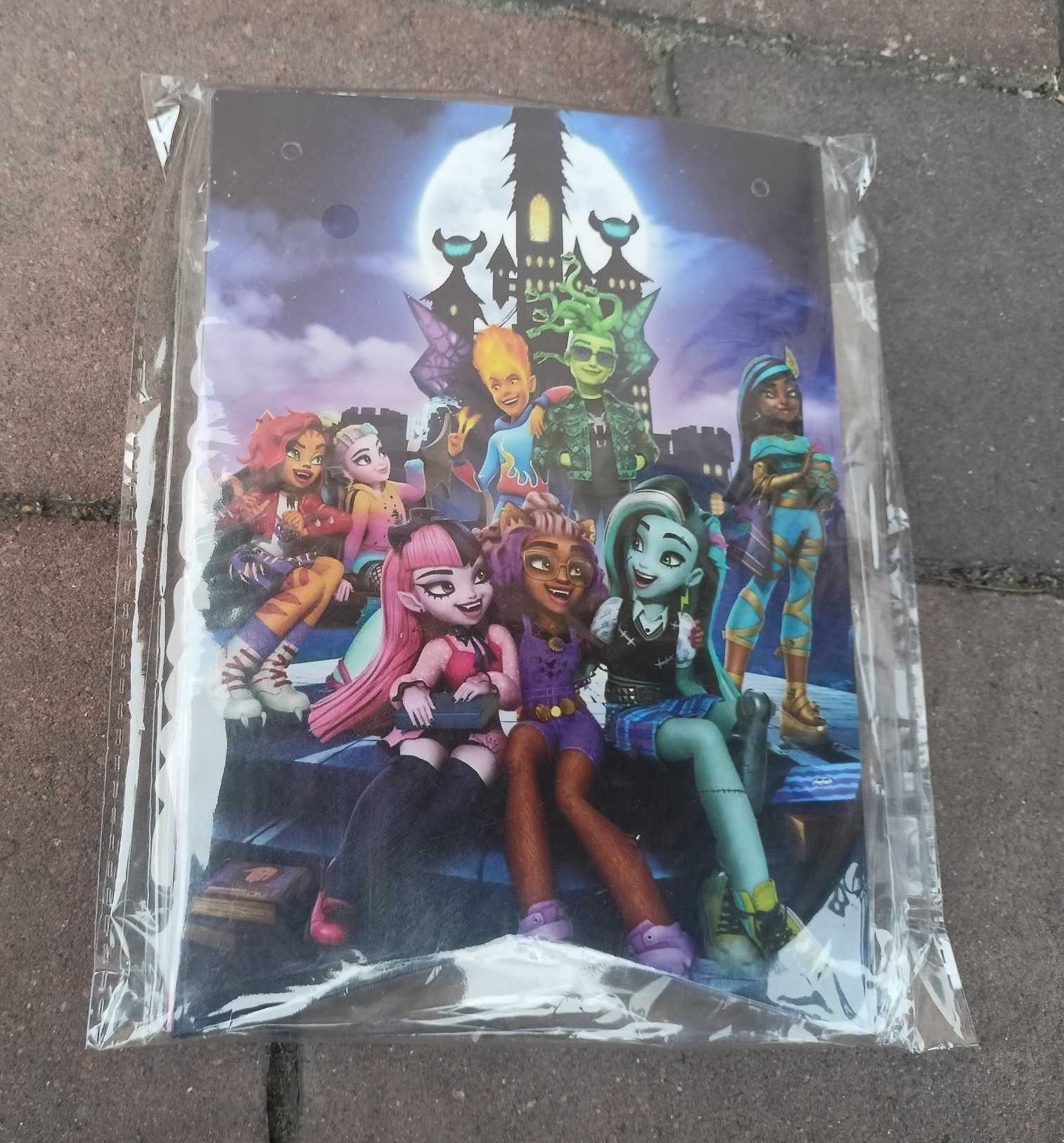 Monster High Zestaw Urodzinowy 4 części Balony Baner Topper Wzór 2