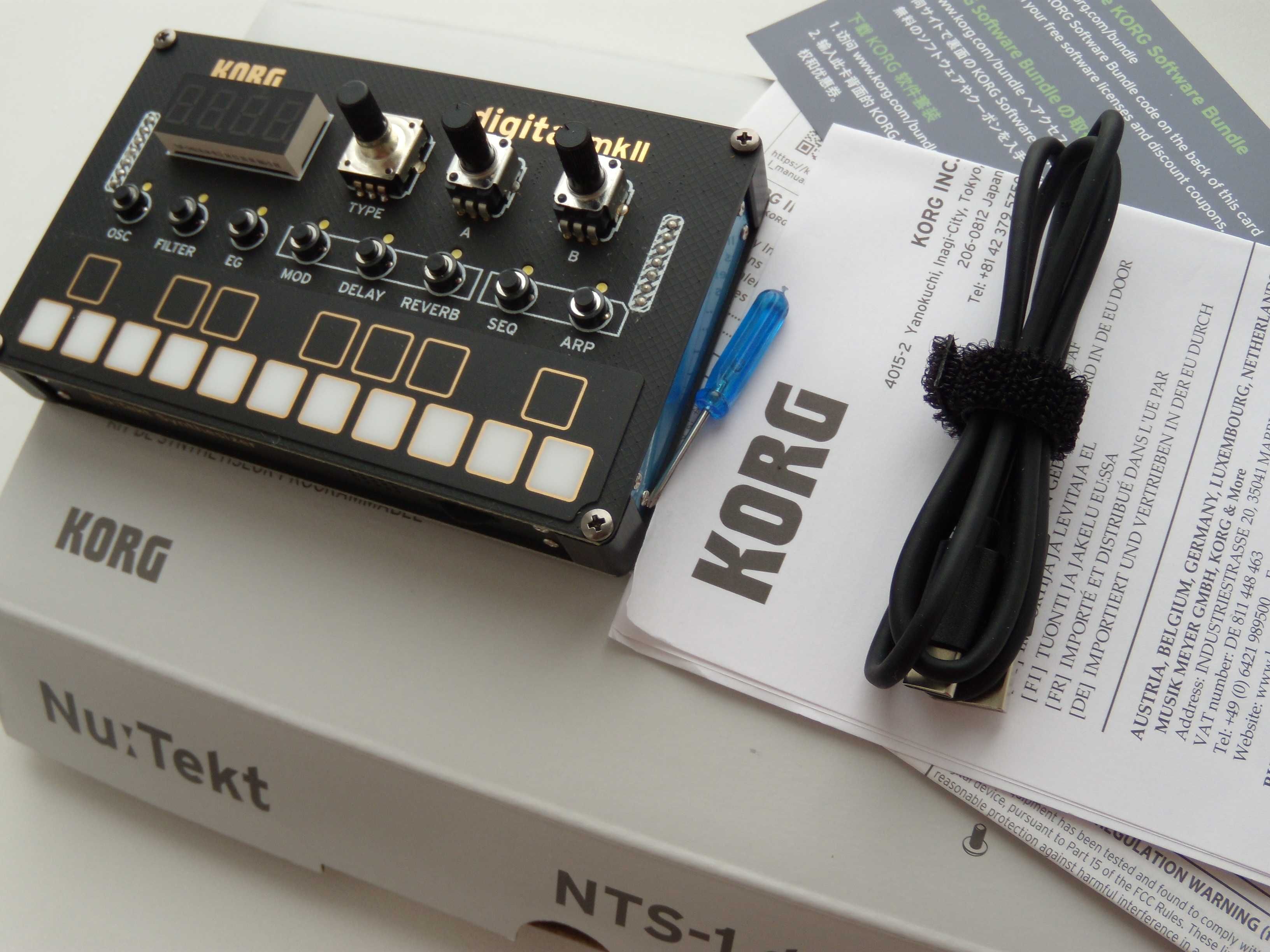 синтезатор Korg NTS-1 MkII