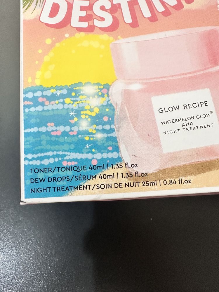 Glow Recipe Dewy Destination-Nawilżająco rozjaśniający zestaw do twarz